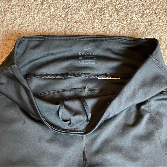 Nike Dri Fit Running Cropped Capri Leggings Tights - Picture 3 of 7